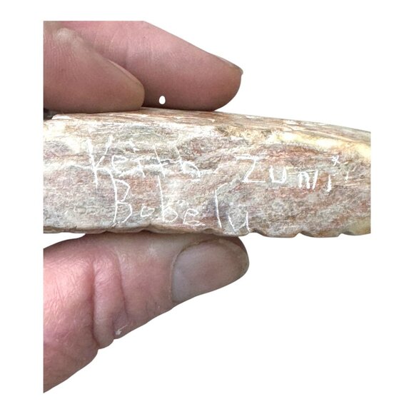 Vintage Keith Bobelu Bear On Mountain Fetish Large 3" Signed Native American - Picture 4 of 7